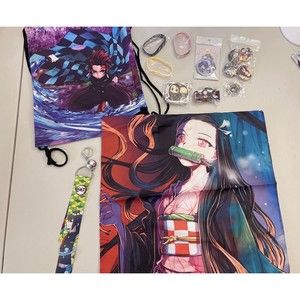 Demon Slayer Anime Merch Gift Set - NEW